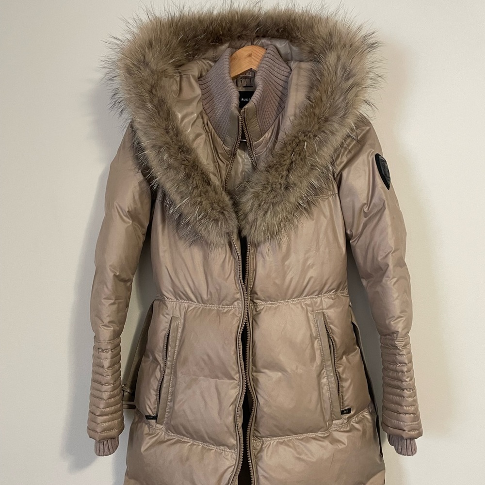 Rudsak Winter Parka - Long Length Beige